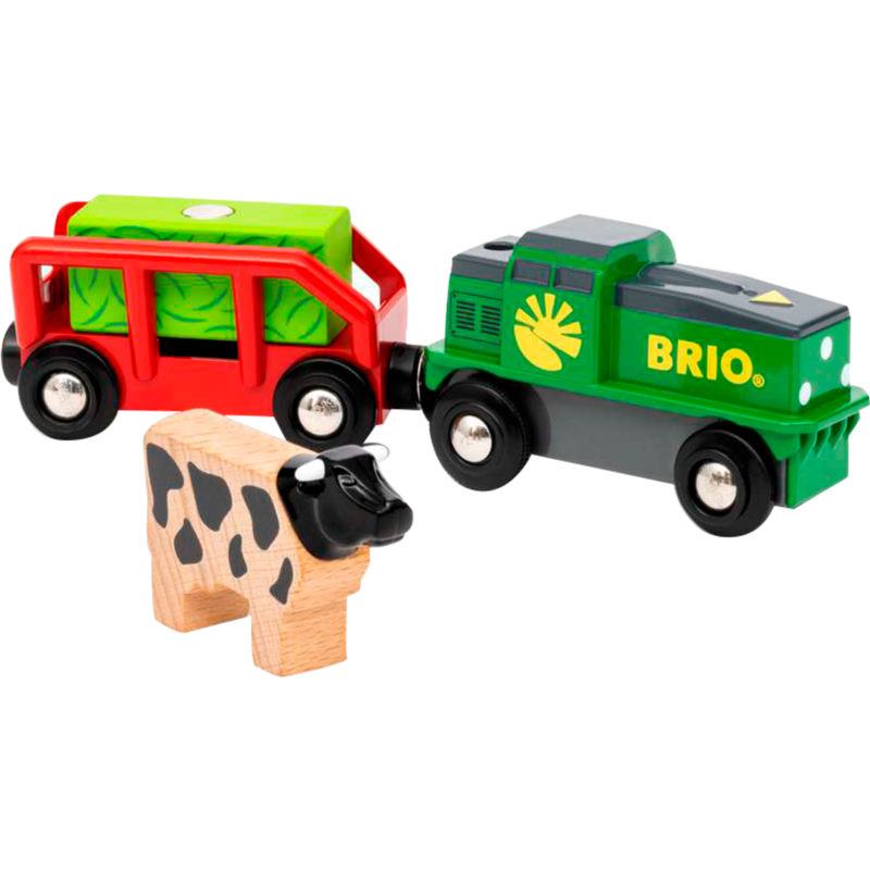 BRIO World World Bauernhof-Batterie-Zug Spielfahrzeug