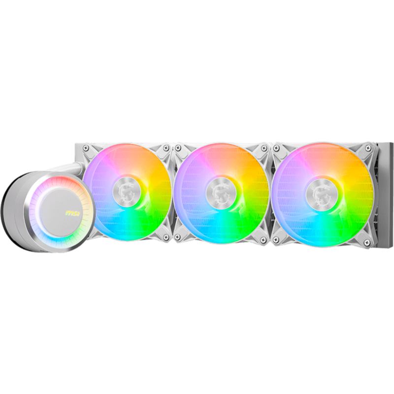 MSI MAG CORELIQUID E360 White 360mm Wasserkühlung, weiß