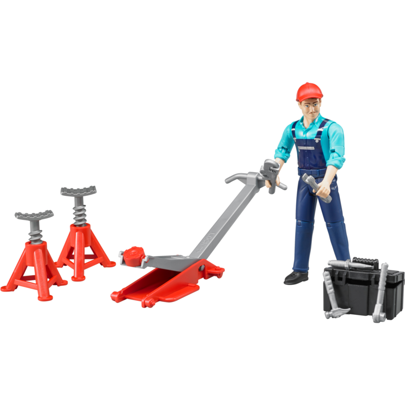 bruder bworld Figurenset Werkstatt Spielfigur