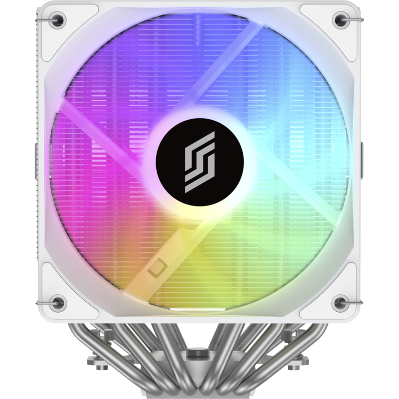 Silentware Titan White CPU-Kühler, weiß/silber