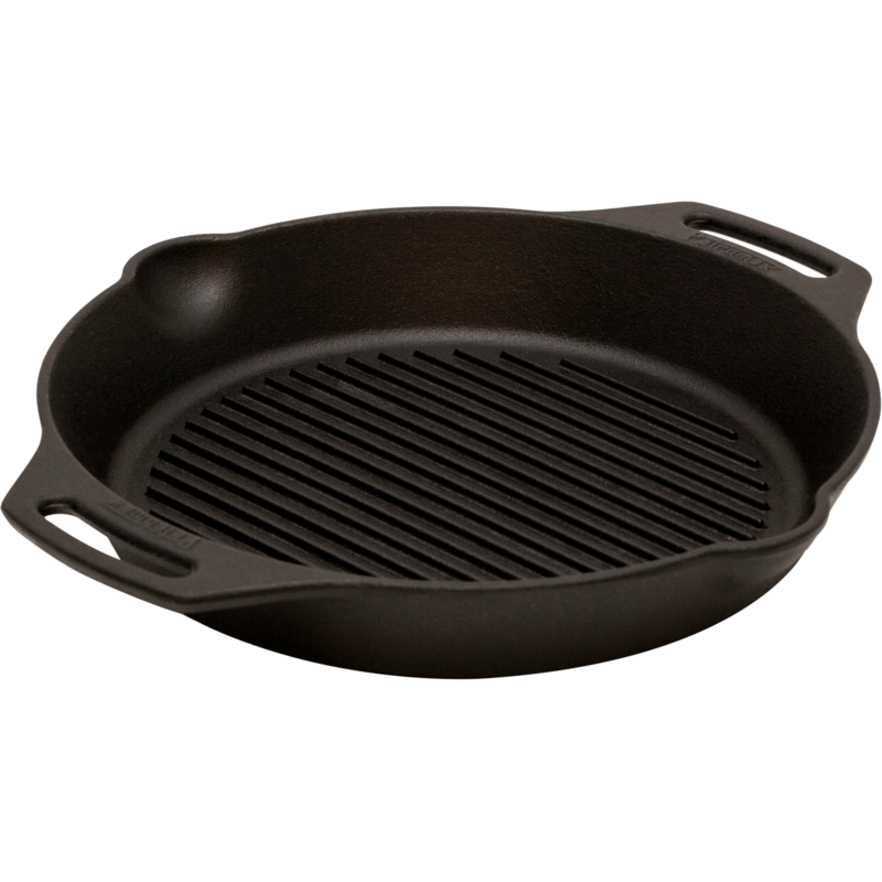 Petromax Grill-Feuerpfanne gp30h, mit 2 Henkeln Pfanne, schwarz, Ø 30cm