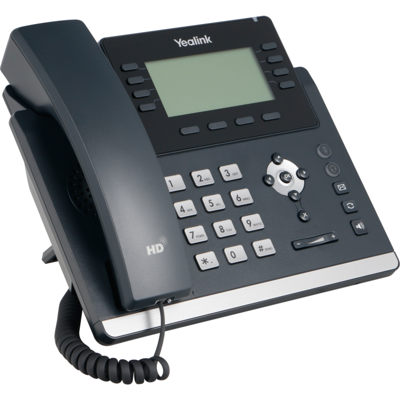 Yealink SIP-T43U VoIP-Telefon, schwarz