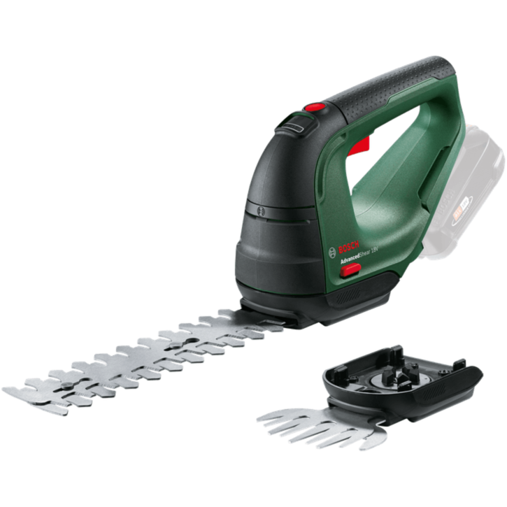 Bosch Heimwerken & Garten Akku-Strauch und Grasschere Advancedshear 18-10 Solo
