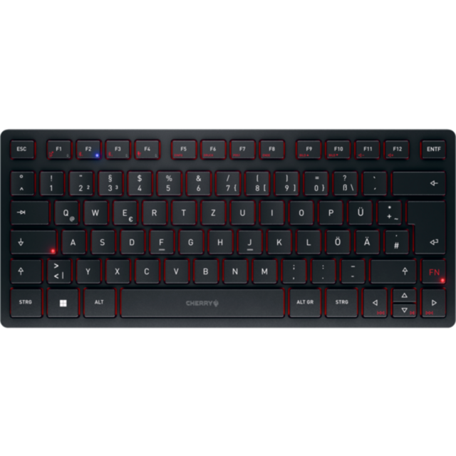 CHERRY KW 9200 MINI Tastatur, schwarz