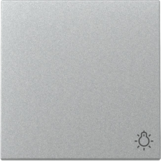 Gira Wippe Symbol Licht, aluminium