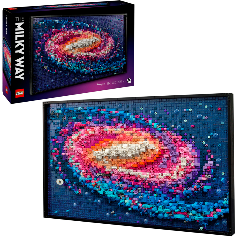 LEGO Art Die Milchstraßen-Galaxie Konstruktionsspielzeug