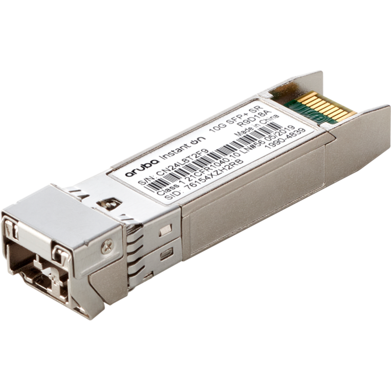 Hewlett Packard Enterprise Aruba Networking Instant On 10 G SFP+ LC SR OM3 MMF