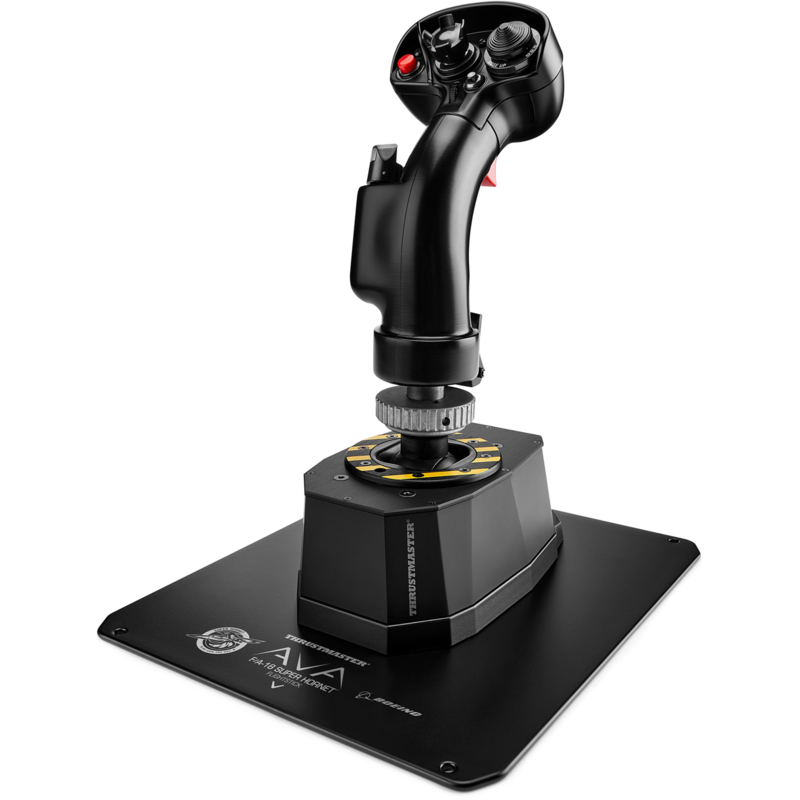 Thrustmaster AVA F/A-18 Super Hornet Flight Stick Joystick, schwarz