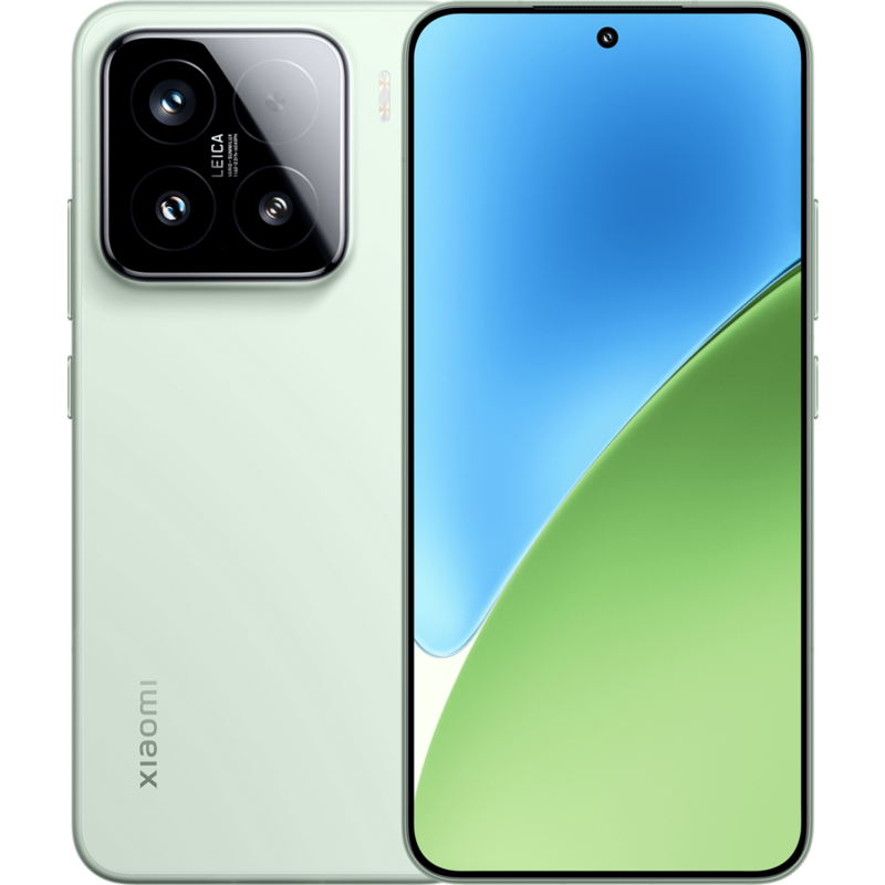 Xiaomi 15 256GB Handy, grün, Green, HyperOS