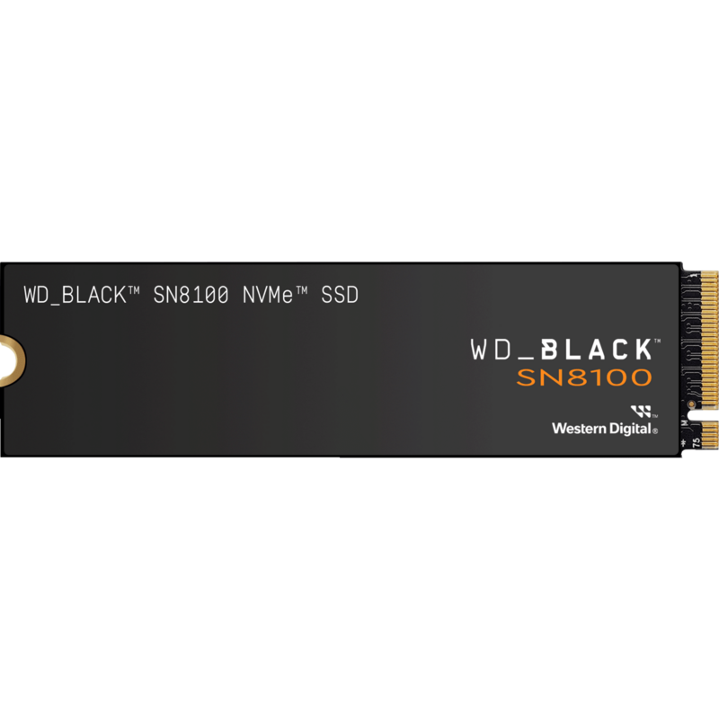 WD Black SN8100 2TB SSD, PCIe 5.0 x4, NVMe 2.0, M.2 2280