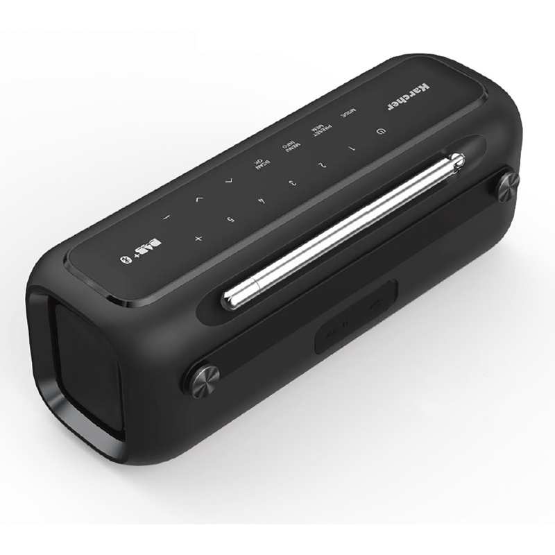 Karcher DAB Go Radio, schwarz, DAB+, UKW, Bluetooth, Akku