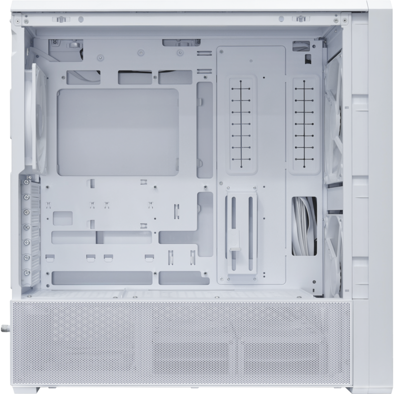 Lian Li LANCOOL 217 Infinity Tower-Gehäuse, weiß, Frontplatte aus Tempered, Gebraucht