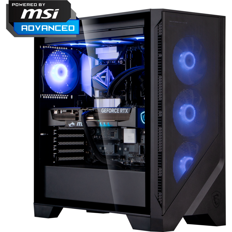 ALTERNATE Custom PC Series • Blue Lucky Elements Gaming-PC, schwarz, ohne