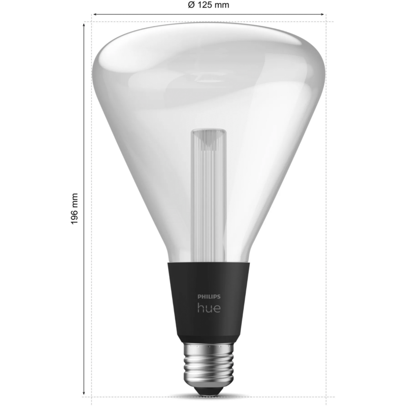 Philips HUE White & Color Ambiance Lightguide Triangle - Smarte Lampe E27