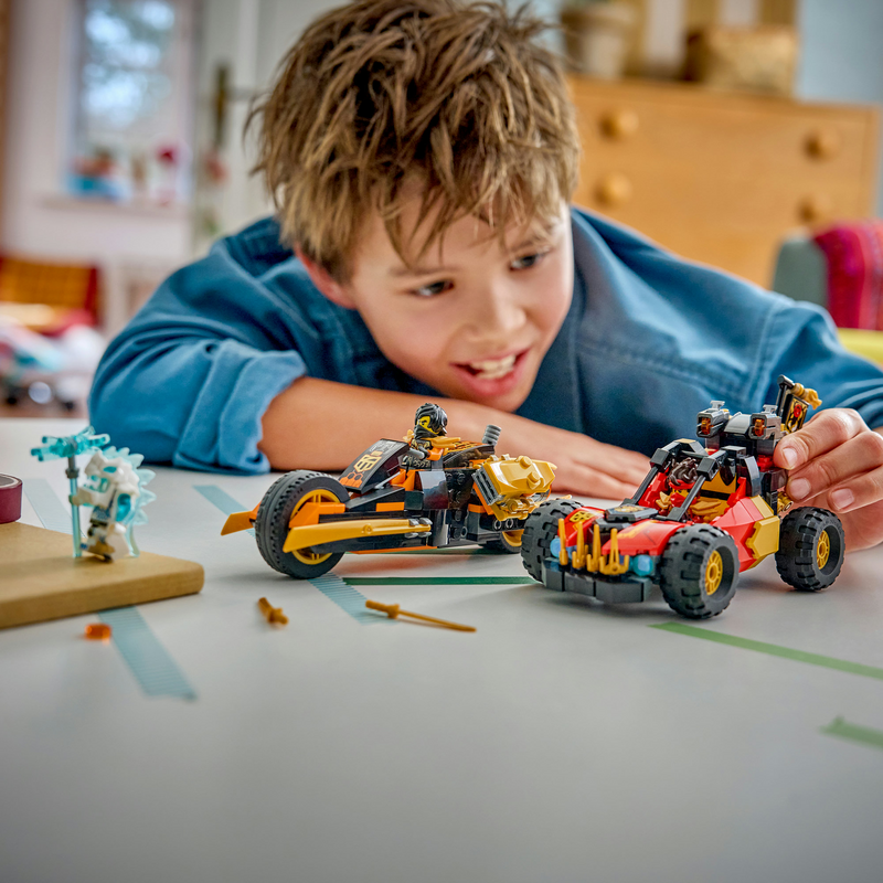 LEGO Ninjago Kais und Coles Kombi-Flitzer Konstruktionsspielzeug
