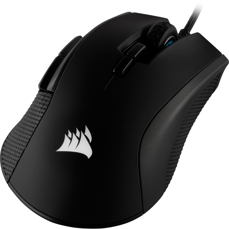 Corsair Ironclaw RGB Gaming-Maus, schwarz, Gebraucht