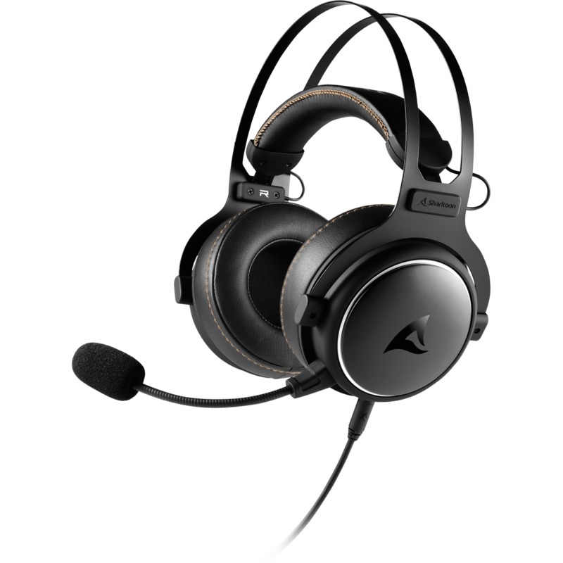 Sharkoon Skiller SGH50 Gaming-Headset, schwarz, 3,5 mm Klinke