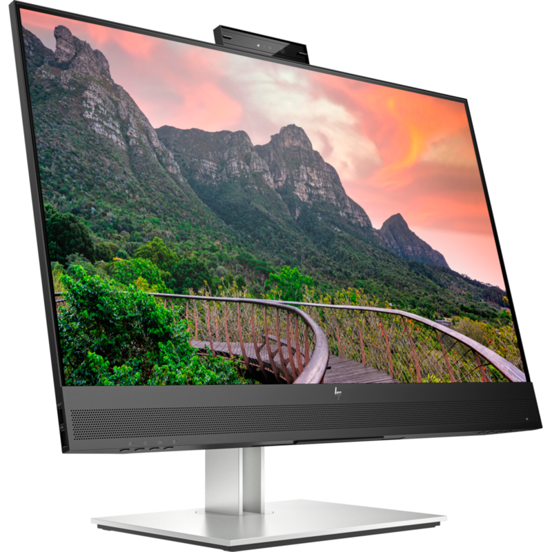 HP E27m G4 LED-Monitor, schwarz/silber, QHD, IPS, Webcam, 75 Hz