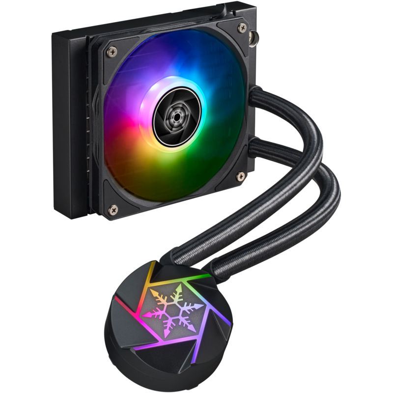 SilverStone VIDA 120 SLIM 120mm Wasserkühlung, schwarz