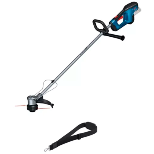 Bosch Professional Akku-Rasentrimmer GRT 18V-33 Professional solo, blau/schwarz