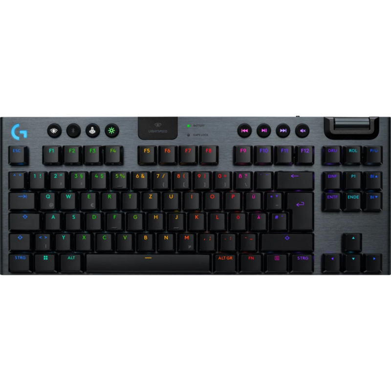 Logitech G915 X LIGHTSPEED TKL Gaming-Tastatur, schwarz, GL Linear Switches