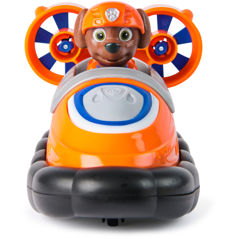 Spin Master Paw Patrol - Luftkissenboot mit Zuma Hundefigur Spielfahrzeug