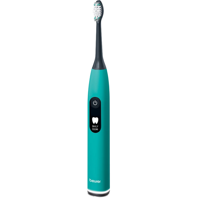Beurer SC 50 Ocean Breeze Green Planet Elektrische Zahnbürste, blaugrün, incl. 2