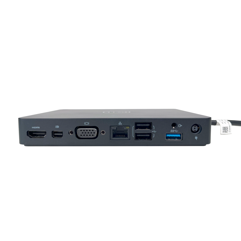 Dell WD15 USB-C Dock Generalüberholt Dockingstation, schwarz, HDMI, VGA, Mini, Generalüberholt