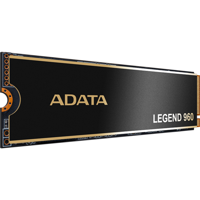ADATA LEGEND 960 2 TB SSD, dunkelgrau/gold, PCIe 4.0 x4, NVMe 1.4, M.2 2280