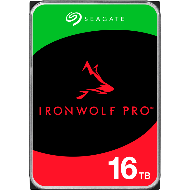 Seagate IronWolf Pro NAS 16 TB CMR Festplatte, SATA 6 Gb/s, 3,5"