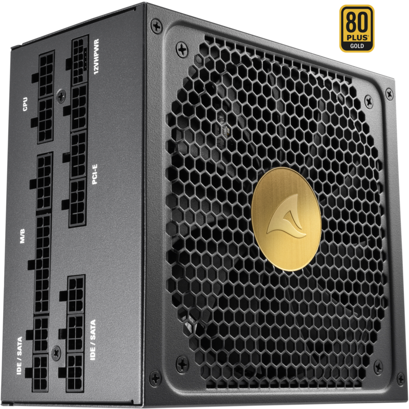Sharkoon REBEL P30 Gold 1000W ATX3.0 PC-Netzteil, schwarz, 4x PCIe