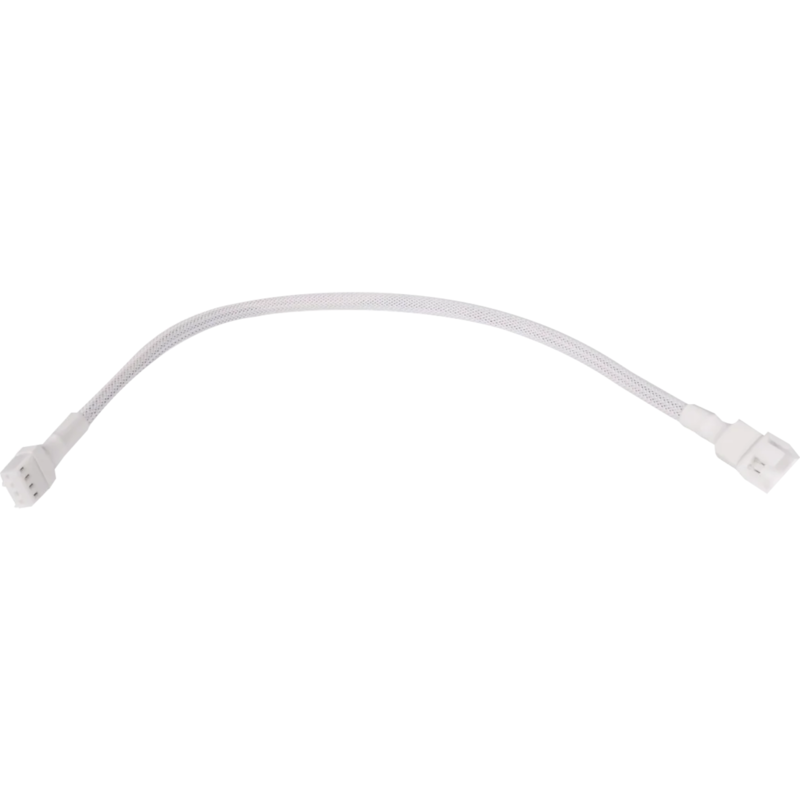 Alphacool Verlängerungskabel 4-Pin auf 4-Pin, 30cm, weiß