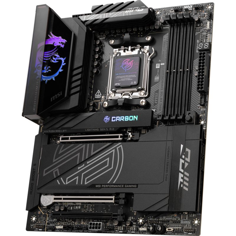 MSI MPG X870E CARBON WIFI Mainboard, Gebraucht