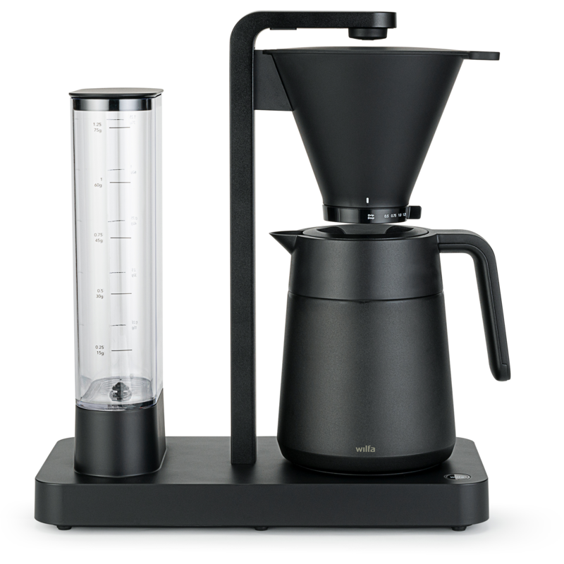 Wilfa PERFORMANCE THERMO Kaffeemaschine, schwarz, 1800 Watt, 1,25 L/10 Tassen, Gebraucht