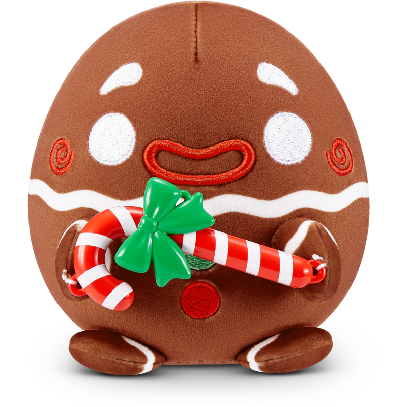 ZURU Snackles Christmas Kuscheltier, sortierter Artikel, eine Figur