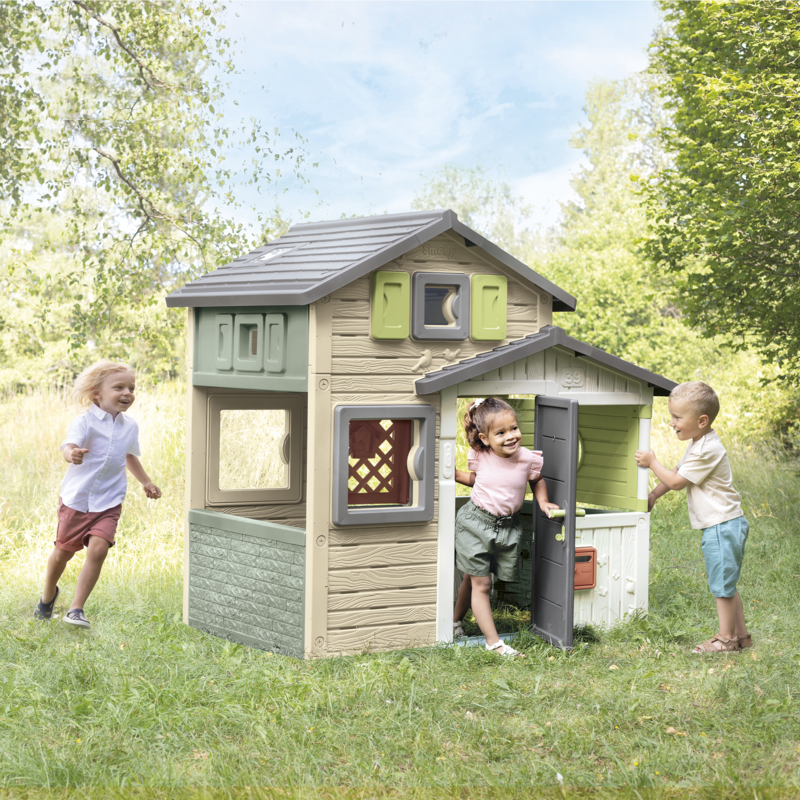 Smoby Life Spielhaus Evo Friends Gartenspielgerät