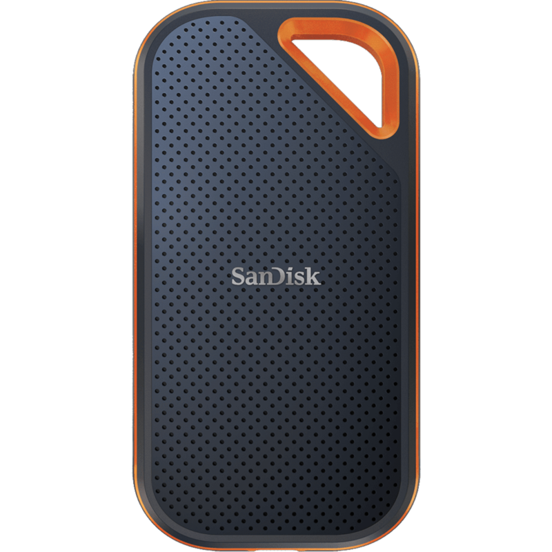 SanDisk Extreme PRO Portable SSD V2 1 TB, schwarz/orange, USB-C 3.2 Gen 2x2 (20