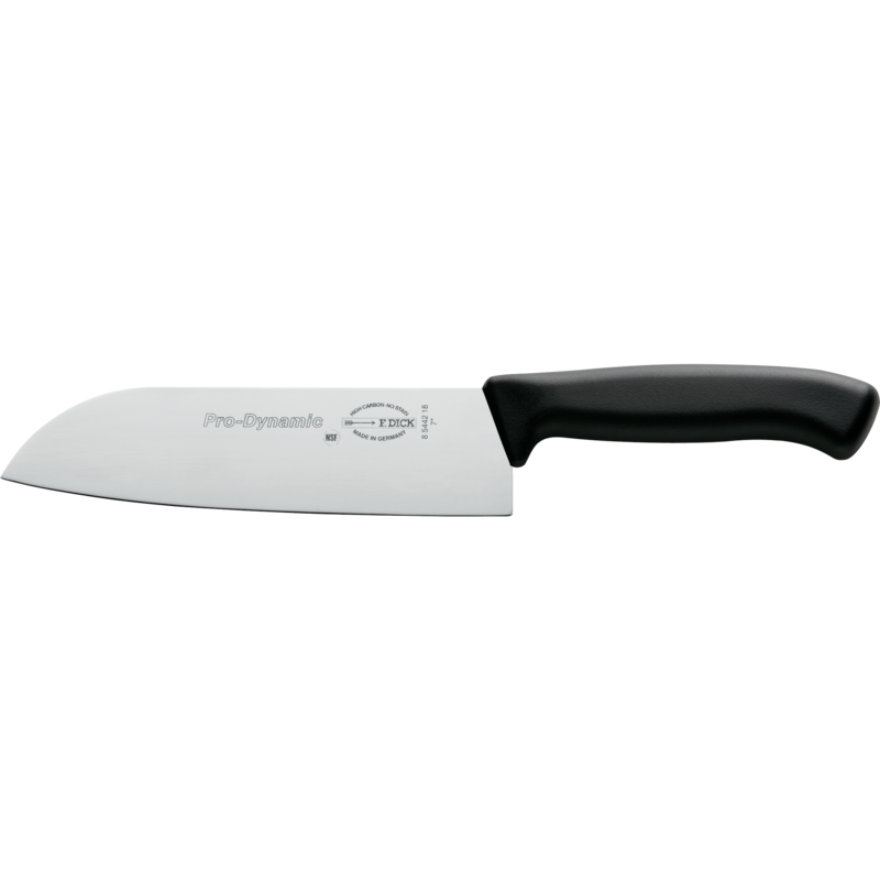 DICK ProDynamic Santoku, 18cm Messer, schwarz