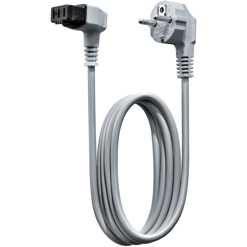 Neff Netzkabel mit EU Stecker Kabel, grau, 5 Meter