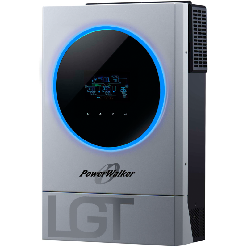 BlueWalker Solar-Wechselrichter 3600 LGT OFG, schwarz/grau, 3.600 VA / 3.600 W