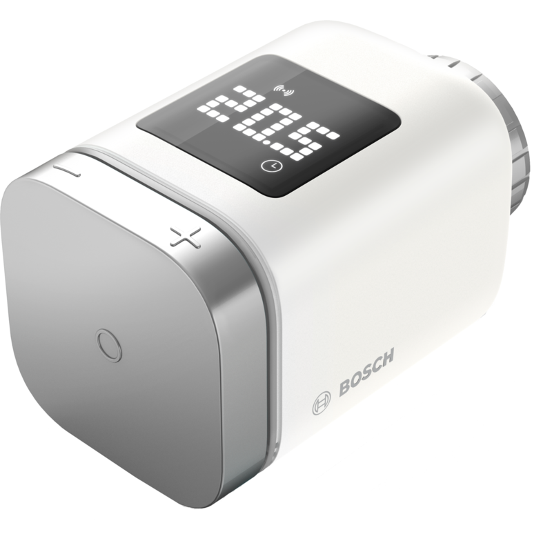 Bosch Smart Home Smart Home Heizkörper-Thermostat II Heizungsthermostat, weiß