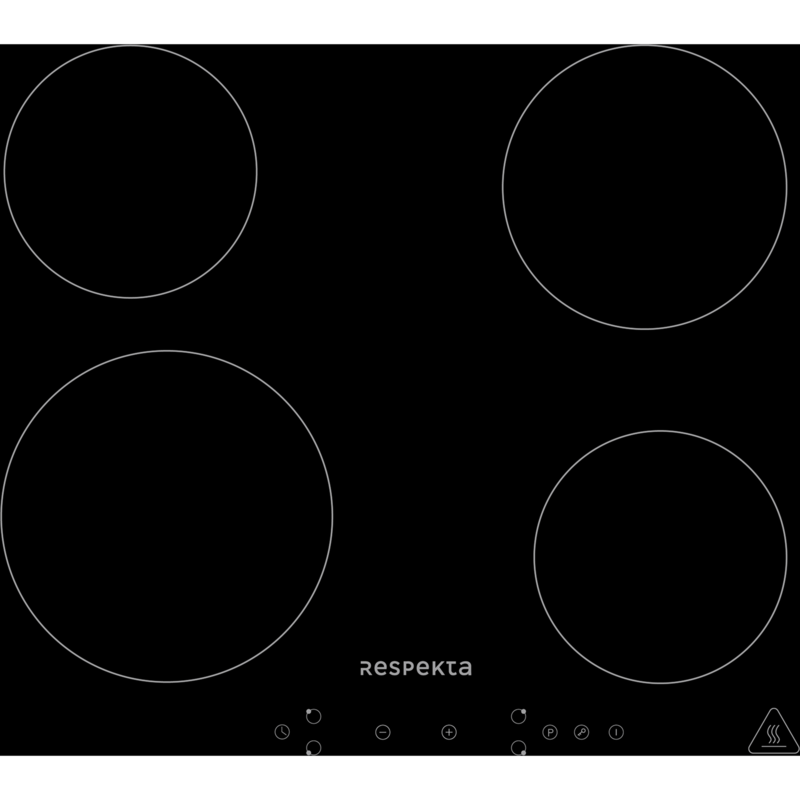 Respekta KM4295I-28 Autarkes Kochfeld, schwarz