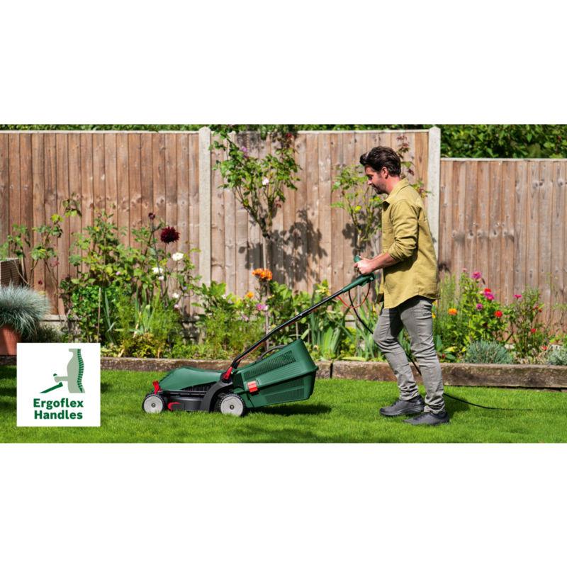 Bosch Heimwerken & Garten Elektro-Rasenmäher UniversalRotak 37-555, grün, 1.400, Gebraucht