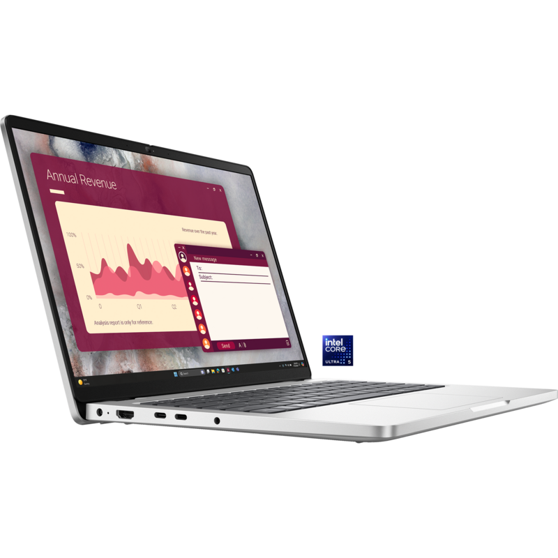 Dell Pro 14 (FV71D) Notebook, 14", Full HD, Intel Core Ultra 5 235U, Microsoft Windows, SSD, 16GB RAM