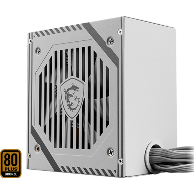 MSI MAG A650BNL WHITE PC-Netzteil, weiß, 2x PCIe