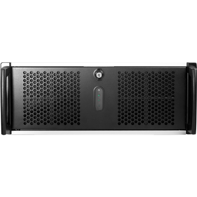 Chenbro RM42300F1 Rack-Gehäuse, schwarz/silber, USB 3.0