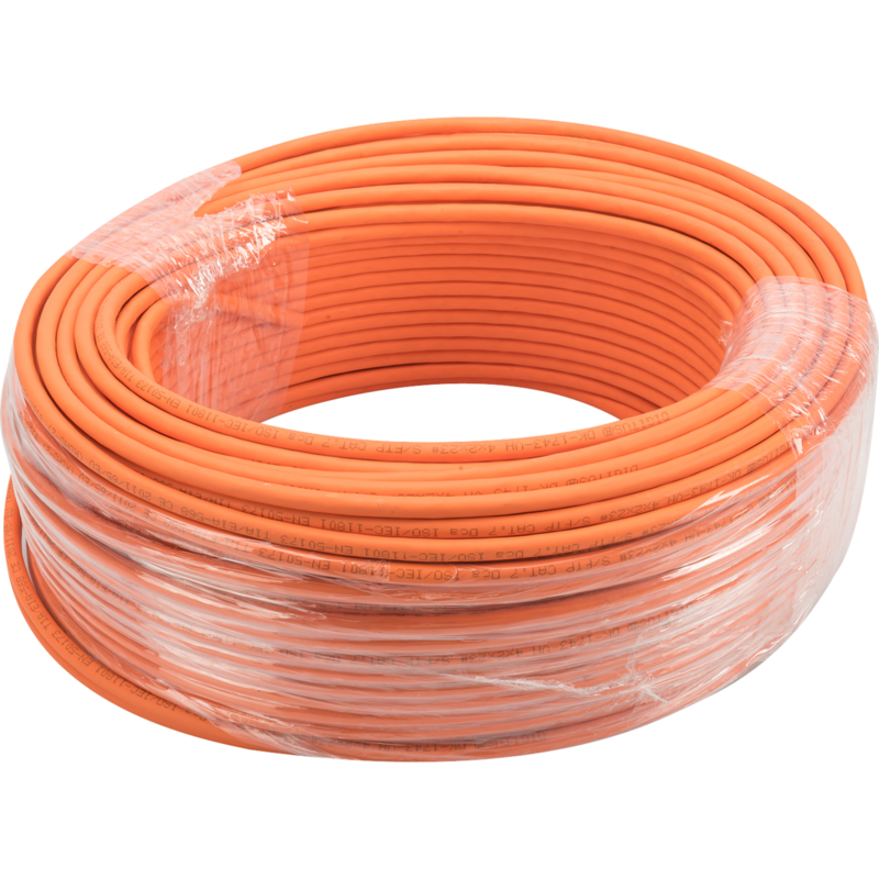 Digitus Professional Cat7 S/FTP Verlegekabel simplex, Dca Kabel, orange, 50
