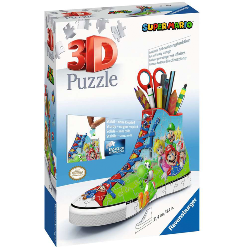 Ravensburger 3D Puzzle Sneaker Super Mario