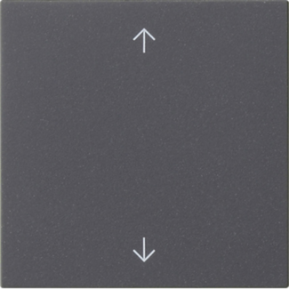 Gira Wippe einteilig mit Pfeilsymbolen, anthrazit