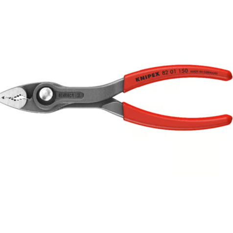 KNIPEX TwinGrip Frontgreifzange Greifzange, rot, Länge 150mm